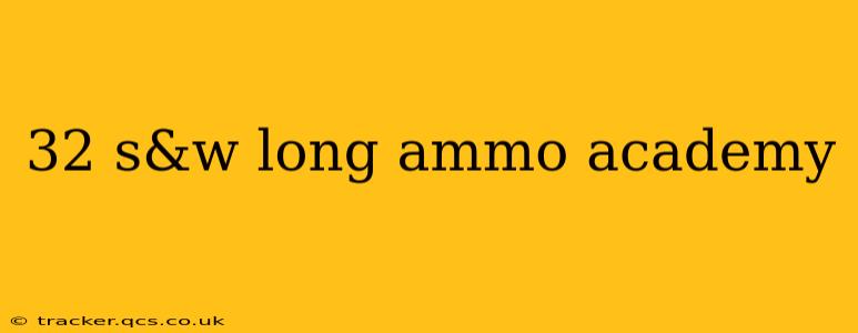 32 s&w long ammo academy