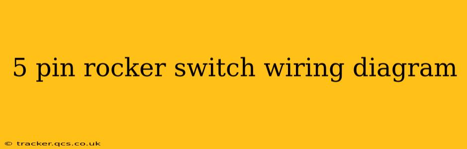5 pin rocker switch wiring diagram