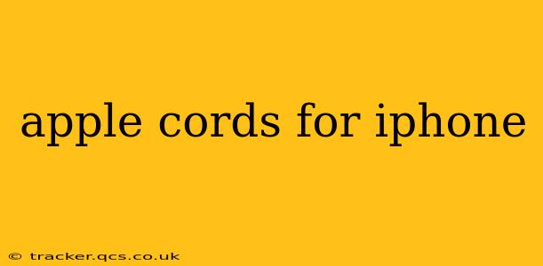 apple cords for iphone