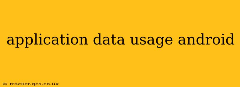 application data usage android