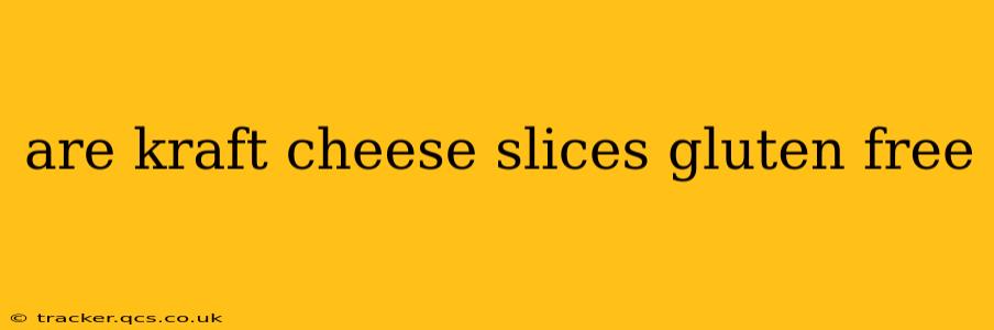 are kraft cheese slices gluten free