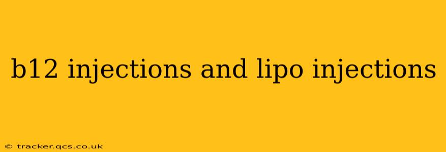 b12 injections and lipo injections