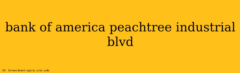 bank of america peachtree industrial blvd