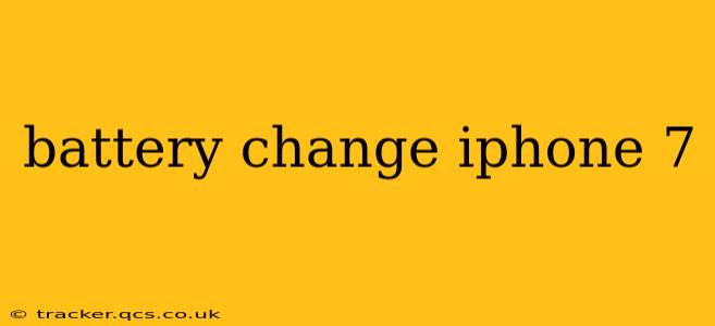 battery change iphone 7