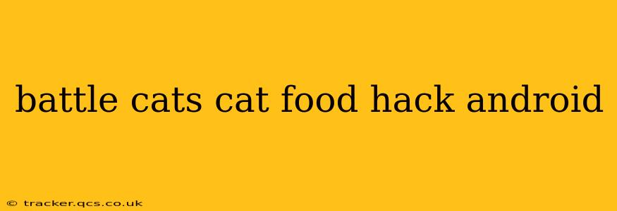 battle cats cat food hack android