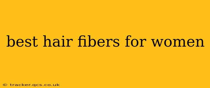 best hair fibers for women