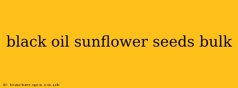 black oil sunflower seeds bulk
