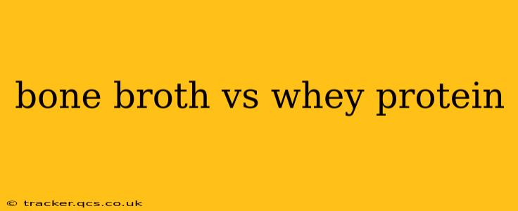 bone broth vs whey protein
