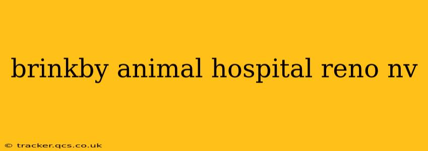brinkby animal hospital reno nv