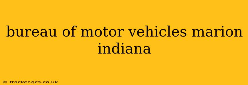 bureau of motor vehicles marion indiana