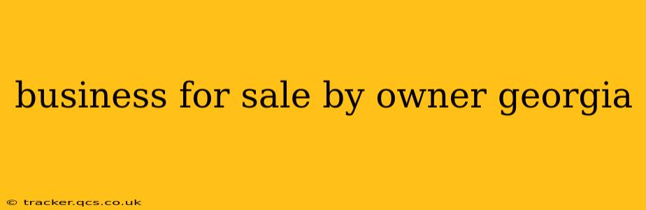 business for sale by owner georgia