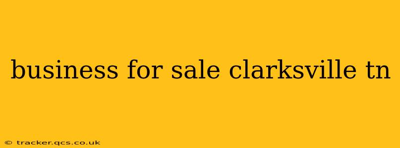 business for sale clarksville tn