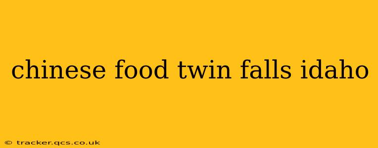 chinese food twin falls idaho