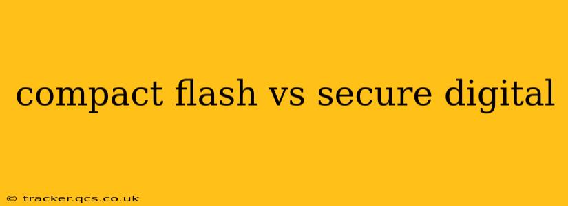 compact flash vs secure digital
