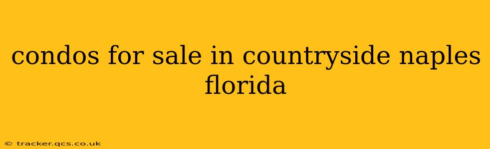 condos for sale in countryside naples florida