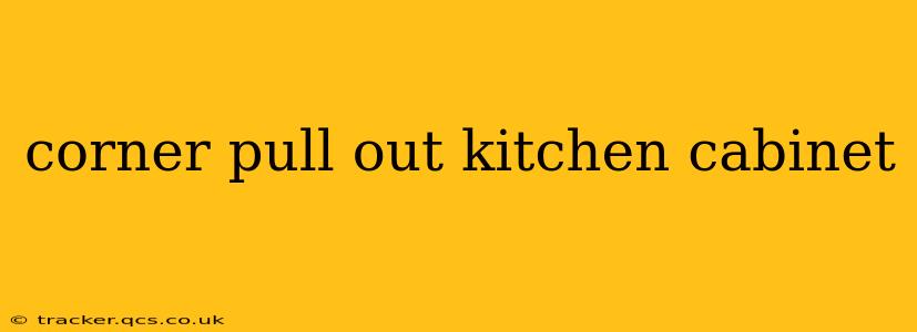 corner pull out kitchen cabinet