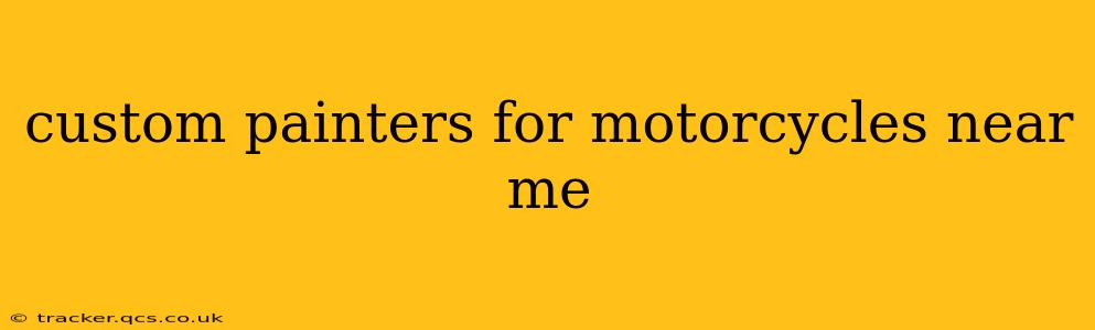 custom painters for motorcycles near me
