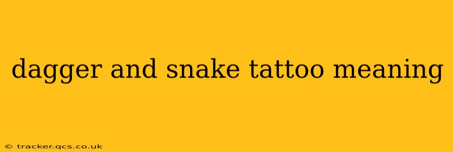 dagger and snake tattoo meaning