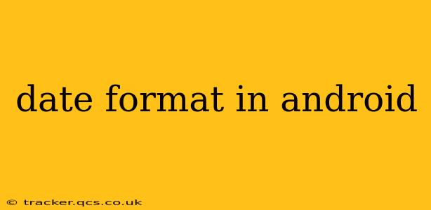 date format in android