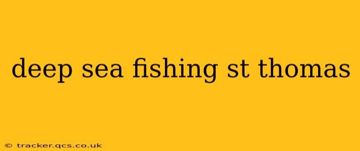 deep sea fishing st thomas