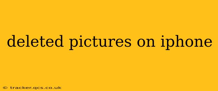 deleted pictures on iphone