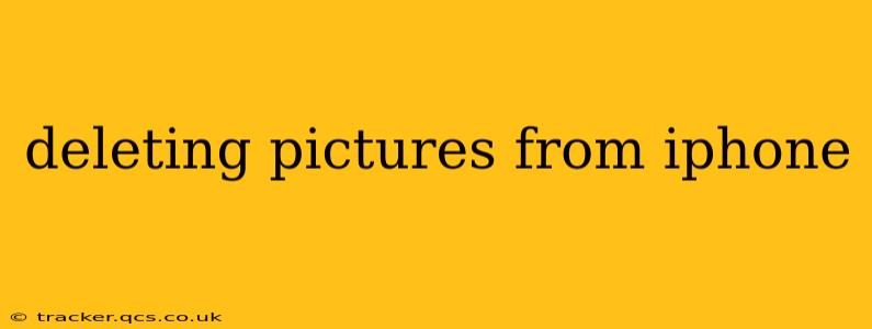 deleting pictures from iphone