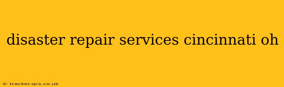 disaster repair services cincinnati oh
