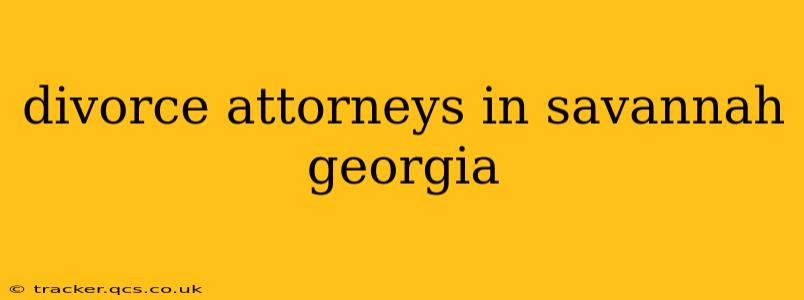 divorce attorneys in savannah georgia