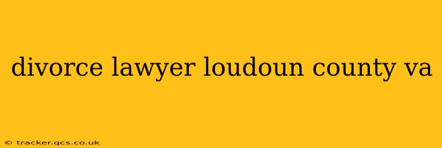divorce lawyer loudoun county va