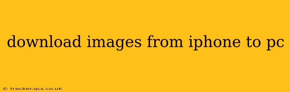 download images from iphone to pc