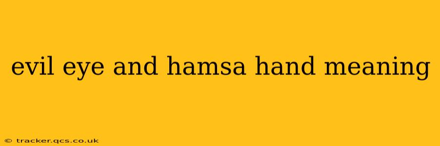 evil eye and hamsa hand meaning