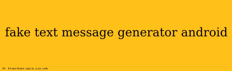 fake text message generator android