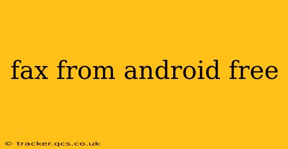 fax from android free