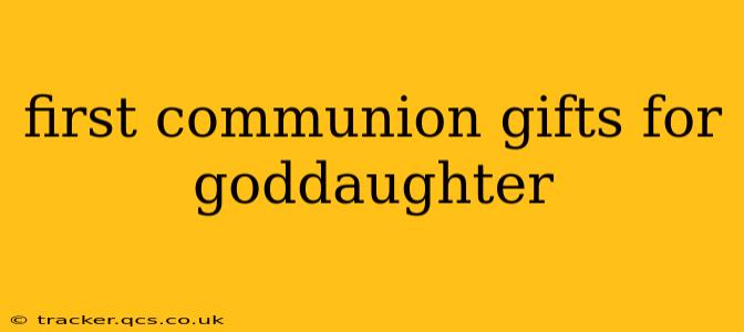 first communion gifts for goddaughter