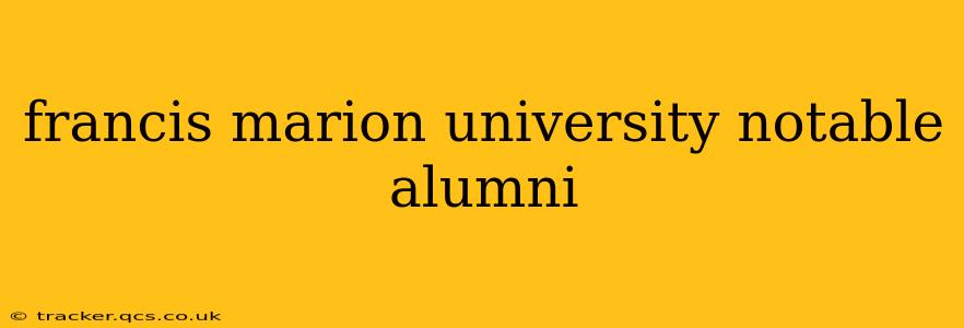 francis marion university notable alumni