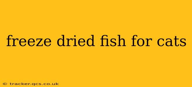 freeze dried fish for cats