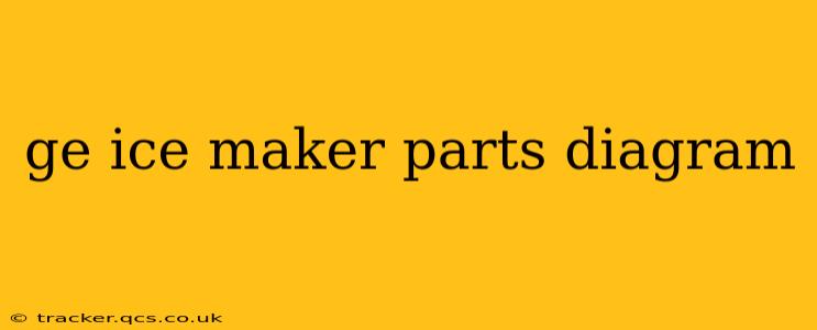 ge ice maker parts diagram