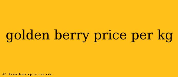 golden berry price per kg