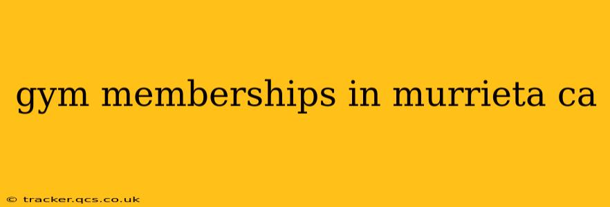 gym memberships in murrieta ca