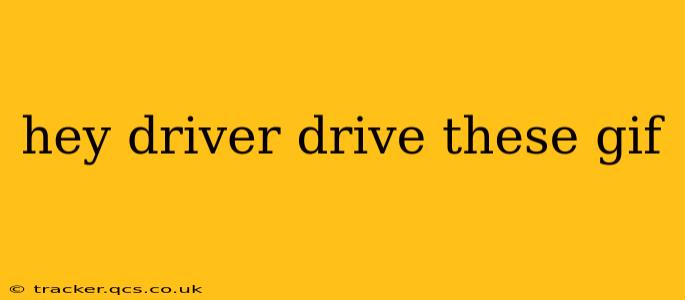 hey driver drive these gif hey driver drive these gif