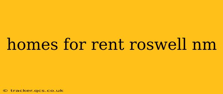 homes for rent roswell nm