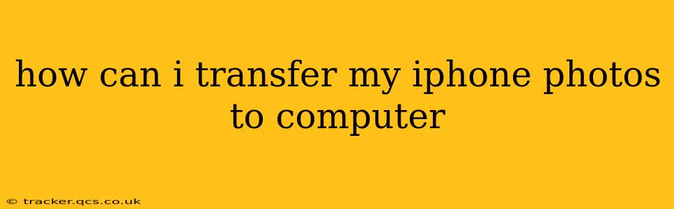 how can i transfer my iphone photos to computer
