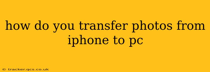 how do you transfer photos from iphone to pc