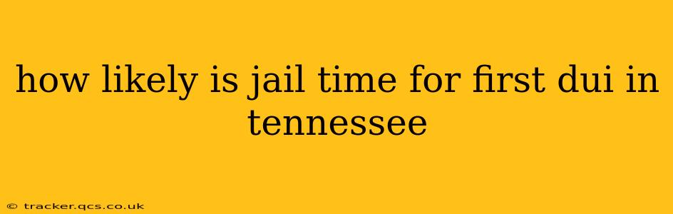 how likely is jail time for first dui in tennessee