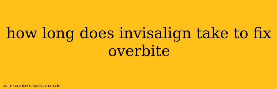 how long does invisalign take to fix overbite