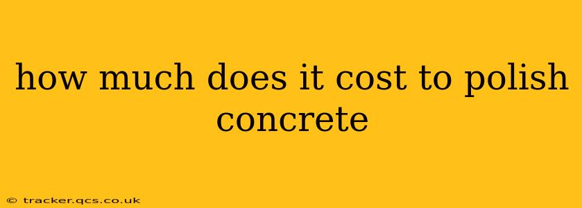 how much does it cost to polish concrete
