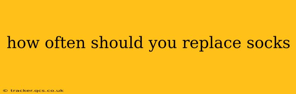 how often should you replace socks
