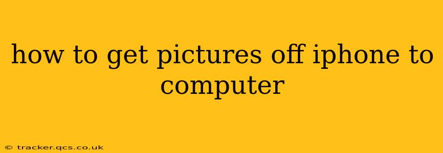 how to get pictures off iphone to computer