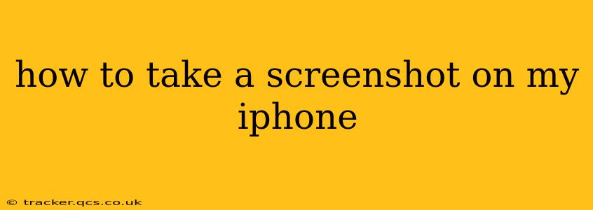 how to take a screenshot on my iphone