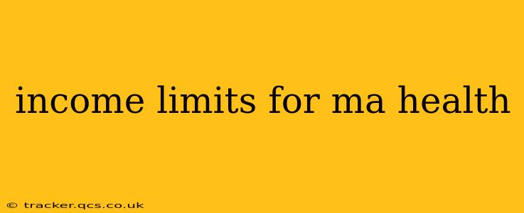 income limits for ma health